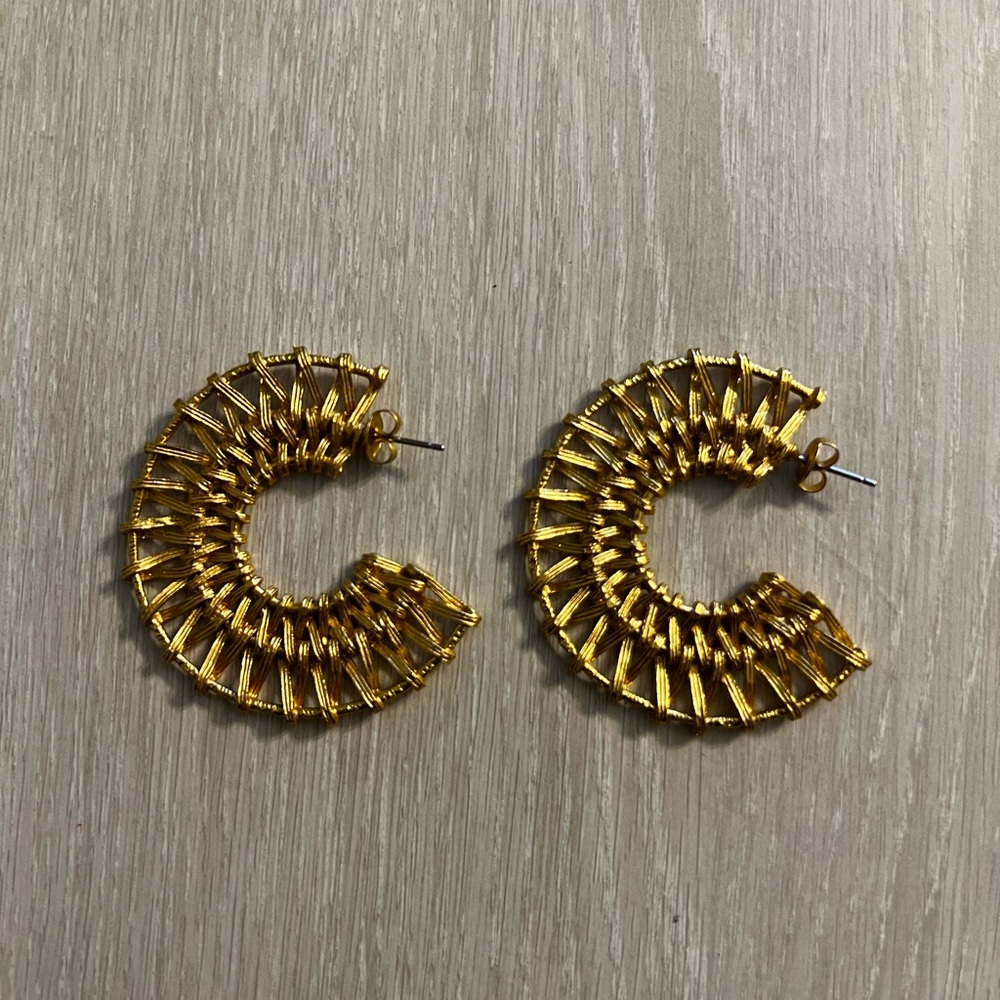 Zara Gold Hoops